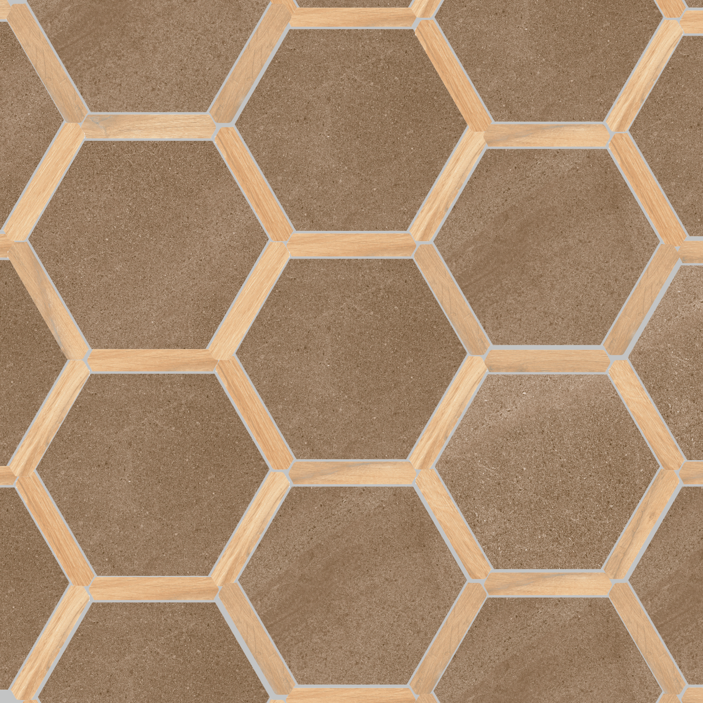 Villa Antica | Pino 9"x10" Porcelain Hexagon Wall & Floor Tile