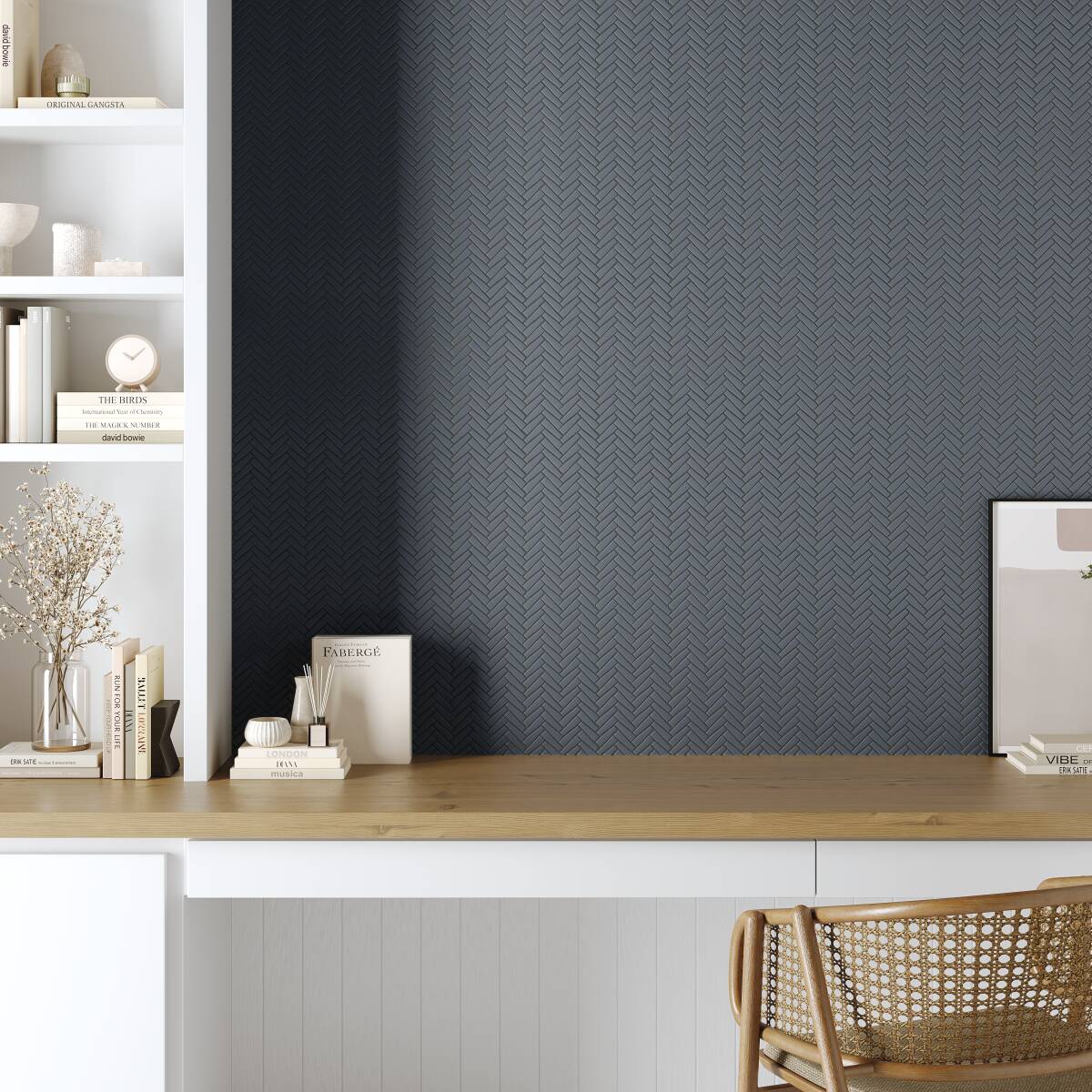 Dash | 11"x11" Midtown Recycled Glass Mosaic Tile