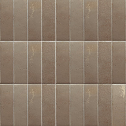 Bohemian Living | 2.5"x7.5" Decorative Porcelain Wall Tile