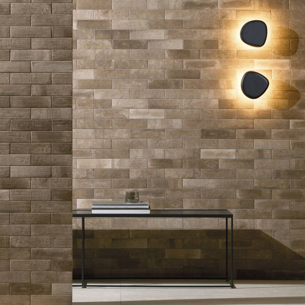 Hudson & Co | 2.5"x9" Porcelain Brick Wall Tile