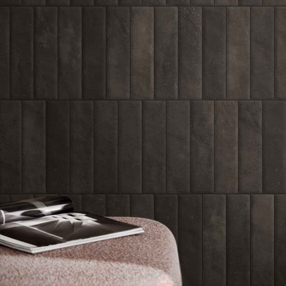 Cecilia | 2.5"x9.5" Porcelain Artisan Wall Tile