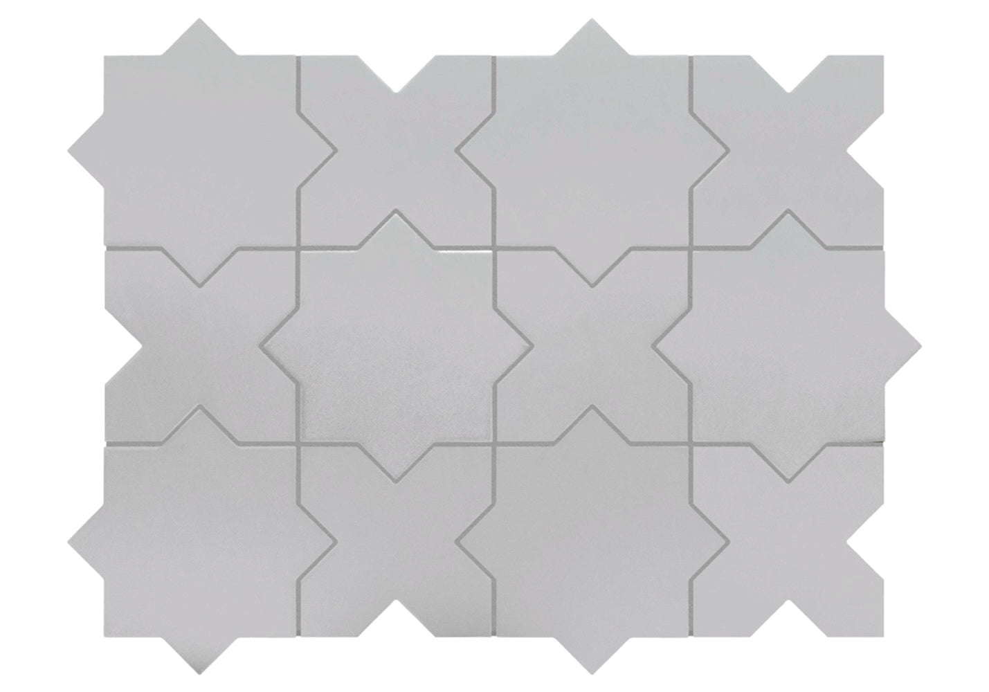 Porto Star+Cross | 6.1" x 11.9" Porcelain Floor & Wall Tile