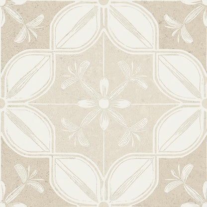 Flora Moda | 6"x6" Senda Porcelain Encaustic Look Floor & Wall Tile