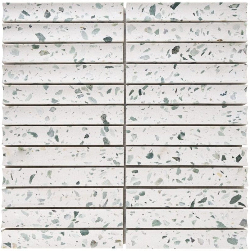 Terrazzo Living | 1"x6" Terrazzo Mosaic Tile