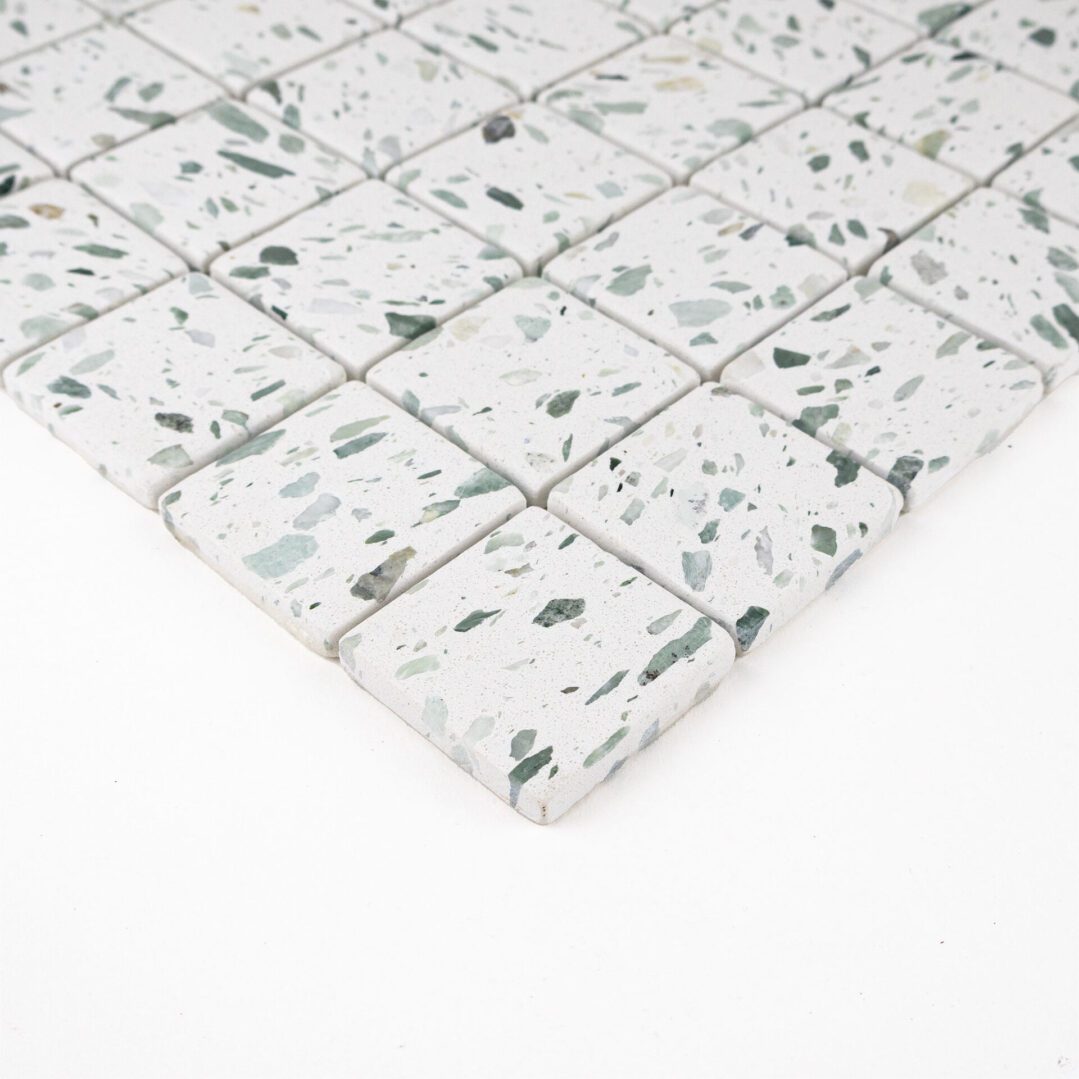 Terrazzo Living | 2"x2" Terrazzo Mosaic Floor & Wall Tile