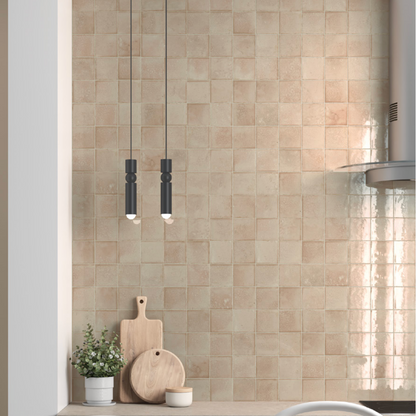 Bohemian Living | 4"x4" Decorative Porcelain Wall Tile