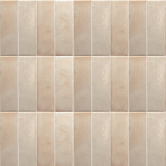 Bohemian Living | 2.5"x7.5" Decorative Porcelain Wall Tile