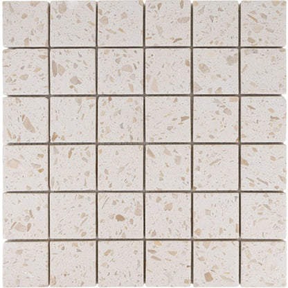 Terrazzo Living | 2"x2" Terrazzo Mosaic Floor & Wall Tile