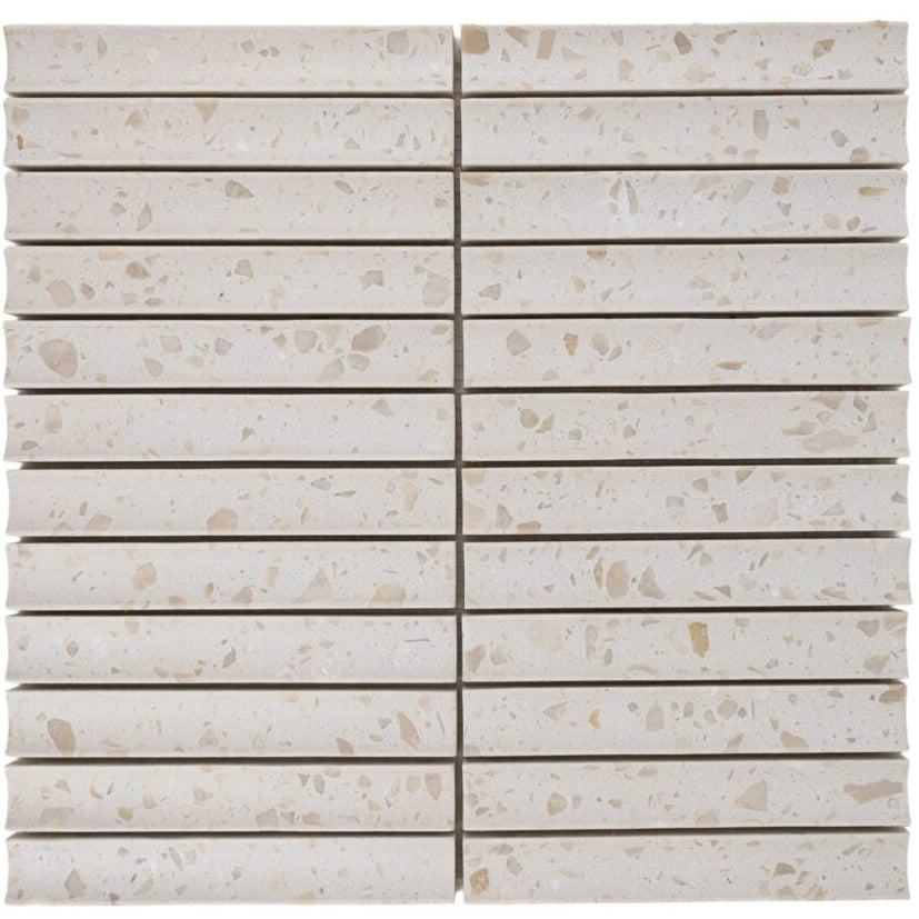 Terrazzo Living | 1"x6" Terrazzo Mosaic Tile
