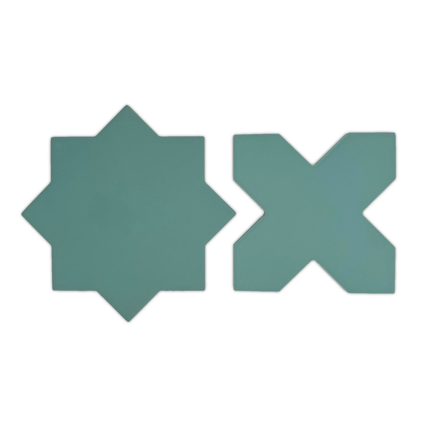 Porto Star+Cross | 6.1" x 11.9" Porcelain Floor & Wall Tile