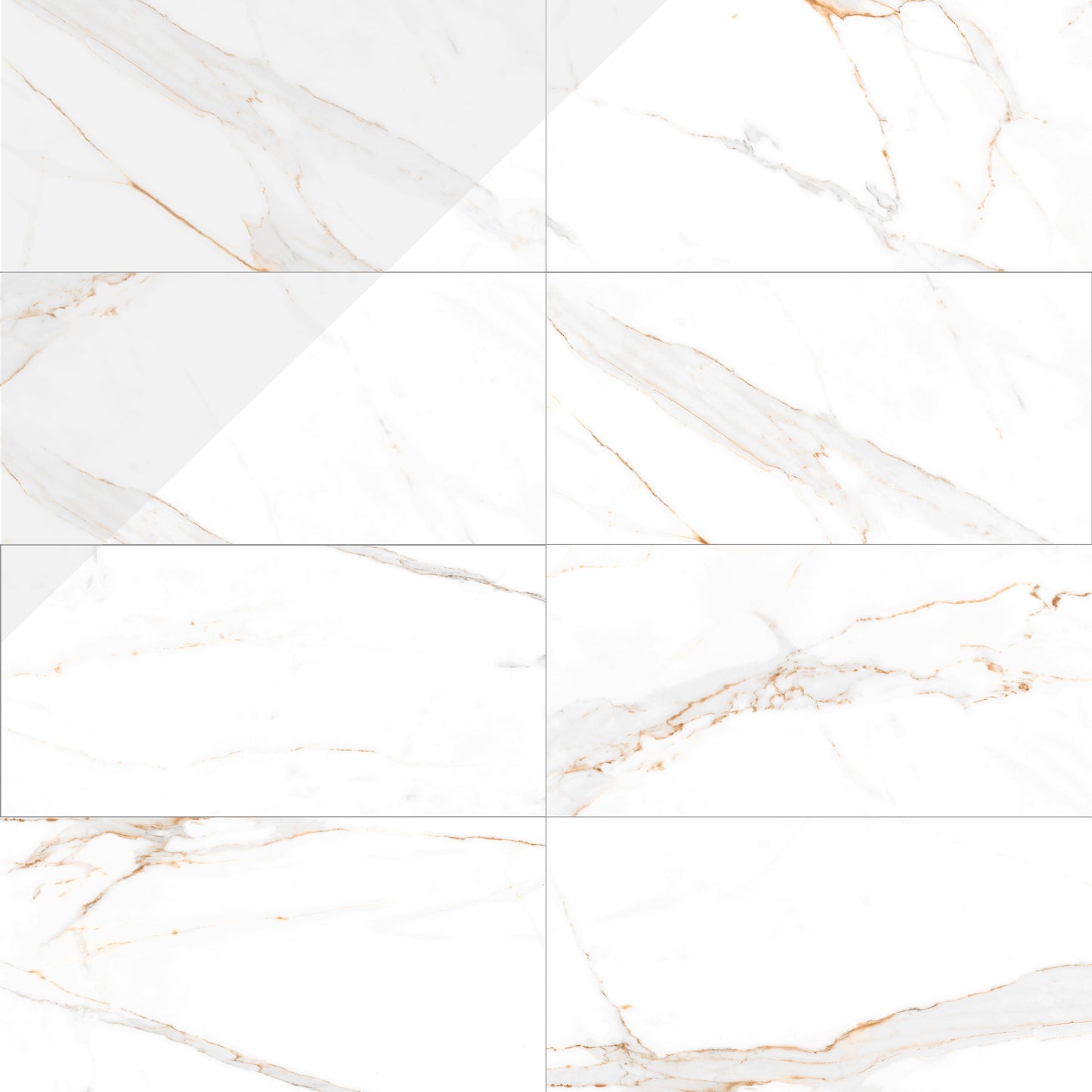 Regal Carrara Gold | 24"x48" Porcelain Marble Look Floor & Wall Tile