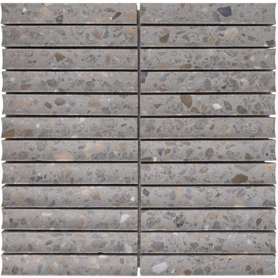 Terrazzo Living | 1"x6" Terrazzo Mosaic Tile