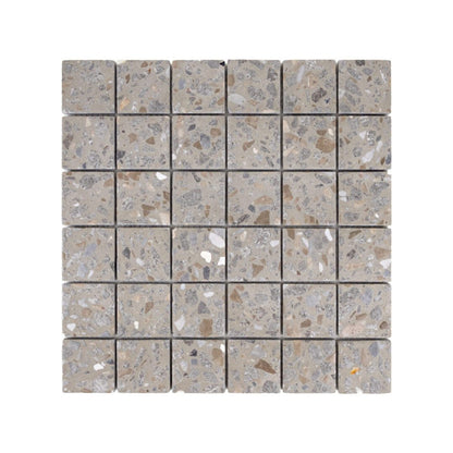 Terrazzo Living | 2"x2" Terrazzo Mosaic Floor & Wall Tile