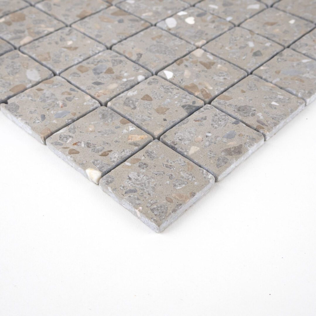 Terrazzo Living | 2"x2" Terrazzo Mosaic Floor & Wall Tile