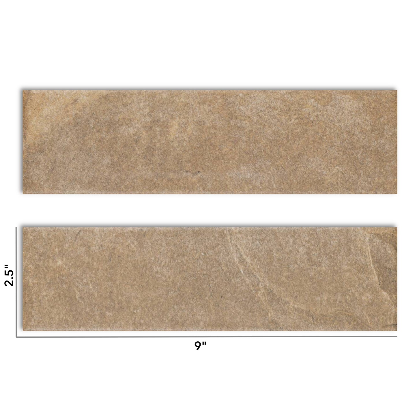 Hudson & Co | 2.5"x9" Porcelain Brick Wall Tile