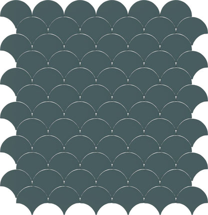 Dash | 11"x12" Brentwood Recycled Glass Mosaic Tile