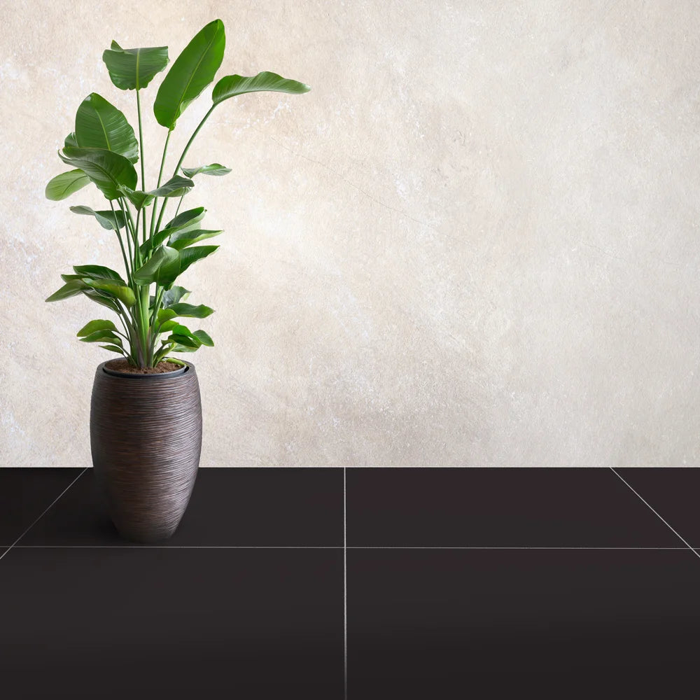Black & White | 12"x12" Porcelain Floor & Wall Tile