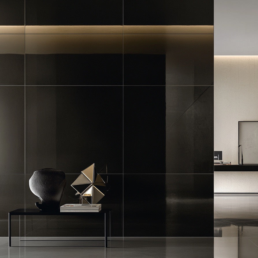 Black & White | 12"x12" Porcelain Floor & Wall Tile
