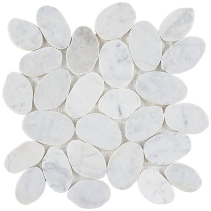 Island Stones | 12"x12" Tumbled Stone Mosaic Tile