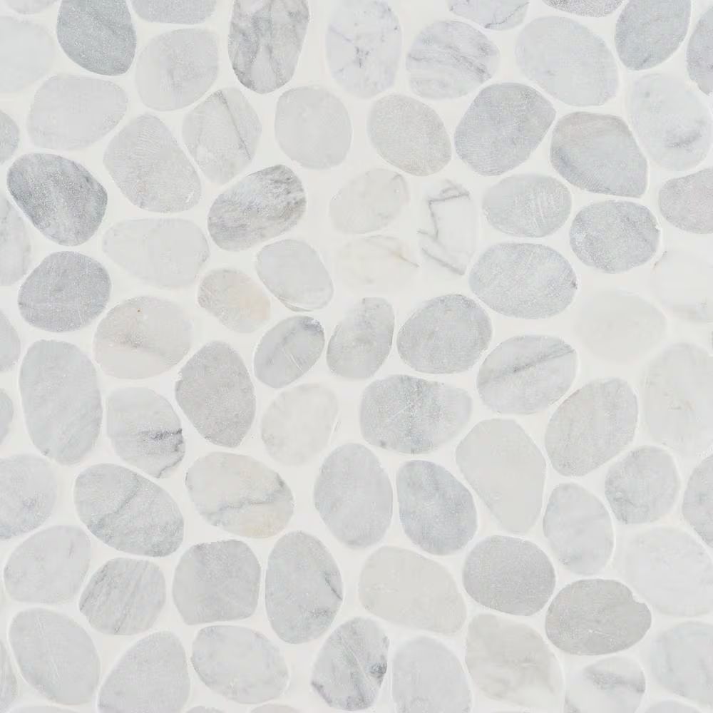 Island Stones | 12"x12" Tumbled Stone Mosaic Tile