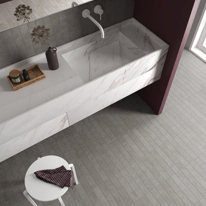 Stage | 2.5"x12" Stone-Look Porcelain Floor & Wall Tile