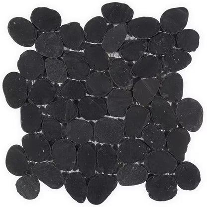 Island Stones | 12"x12" Tumbled Stone Mosaic Tile