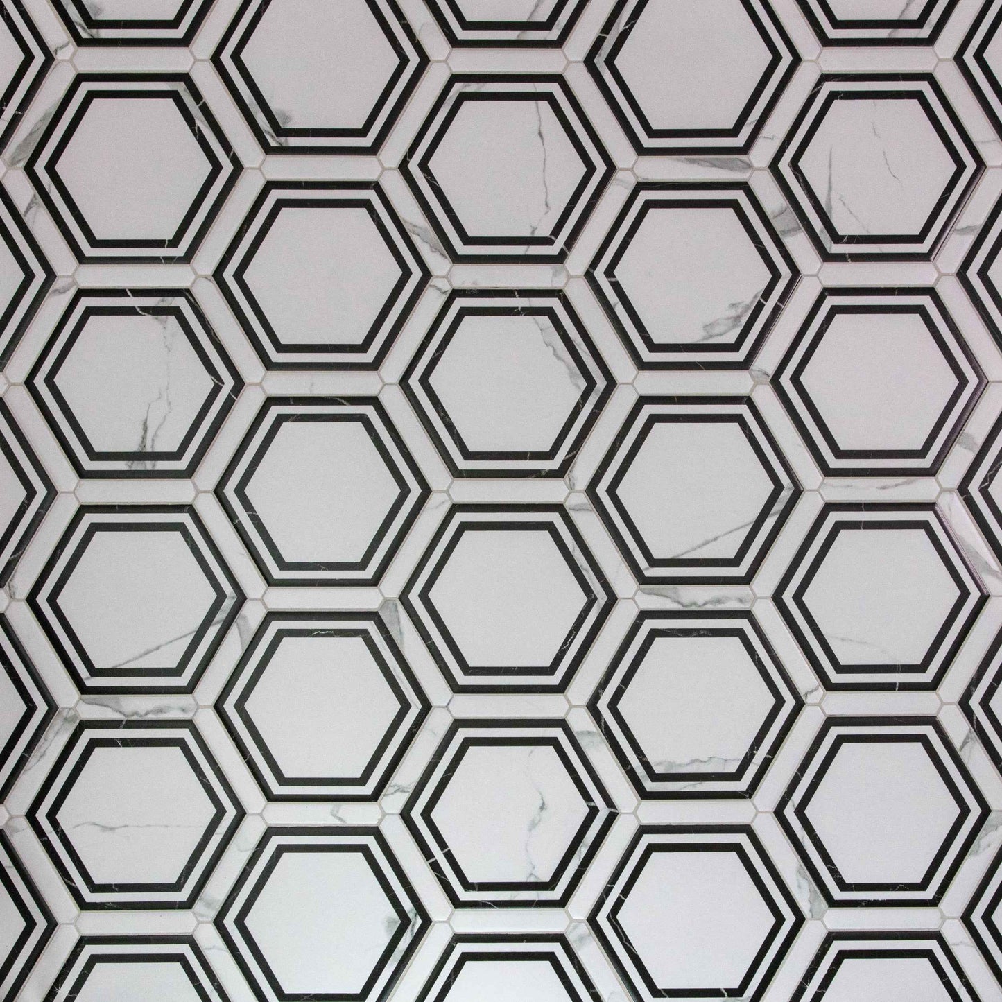 Via Antica | Onta 9"x10" Porcelain Hexagon Wall & Floor Tile