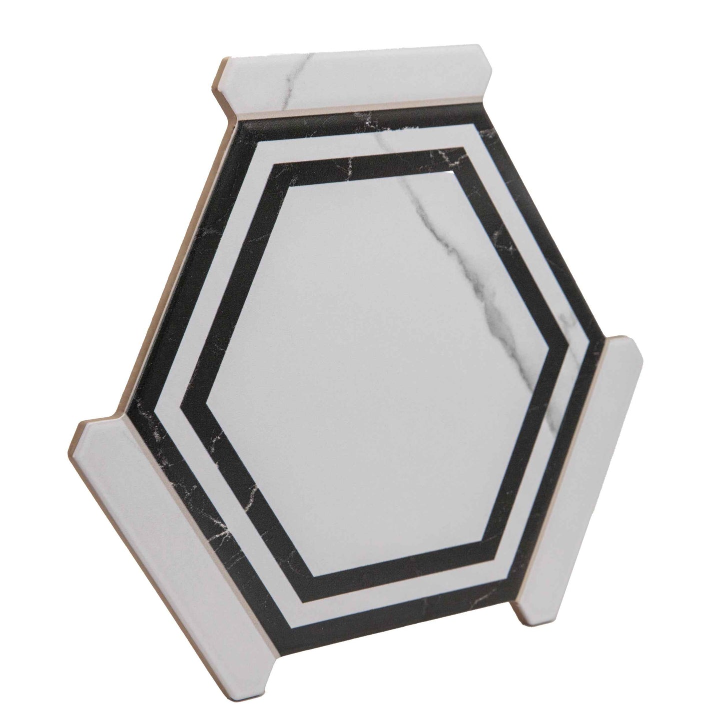Via Antica | Onta 9"x10" Porcelain Hexagon Wall & Floor Tile
