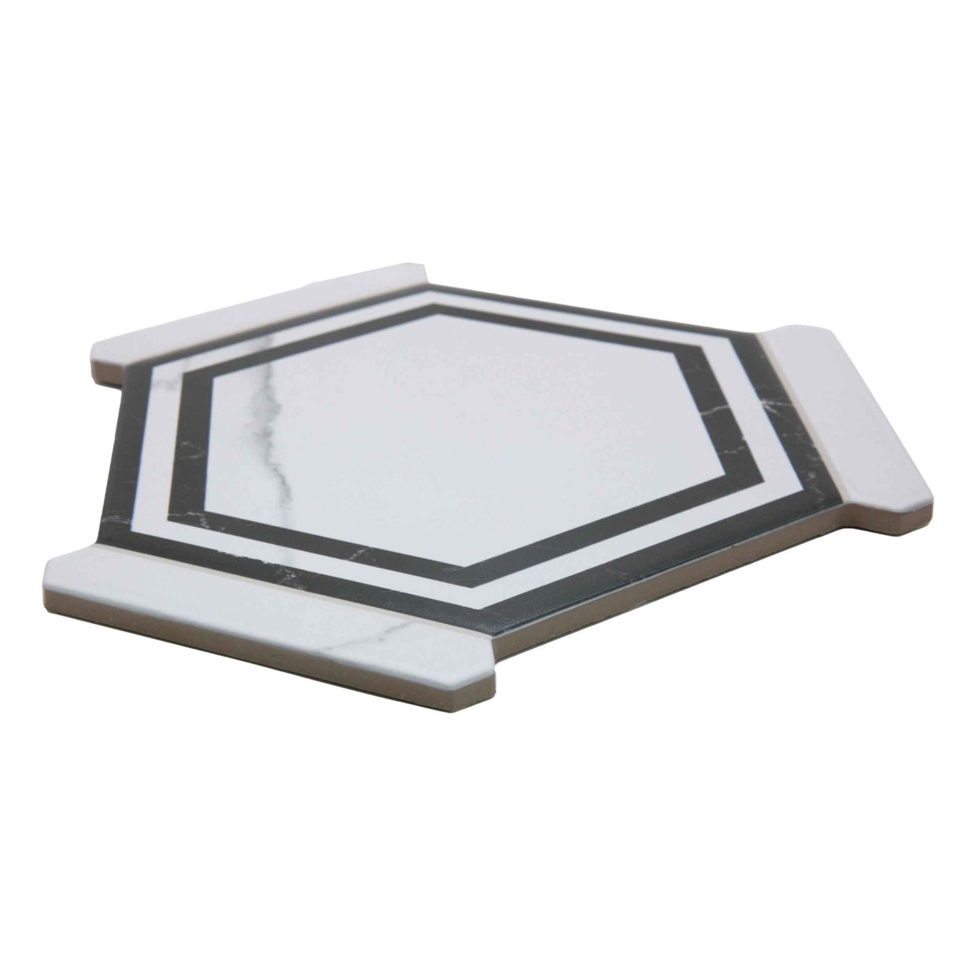 Via Antica | Onta 9"x10" Porcelain Hexagon Wall & Floor Tile
