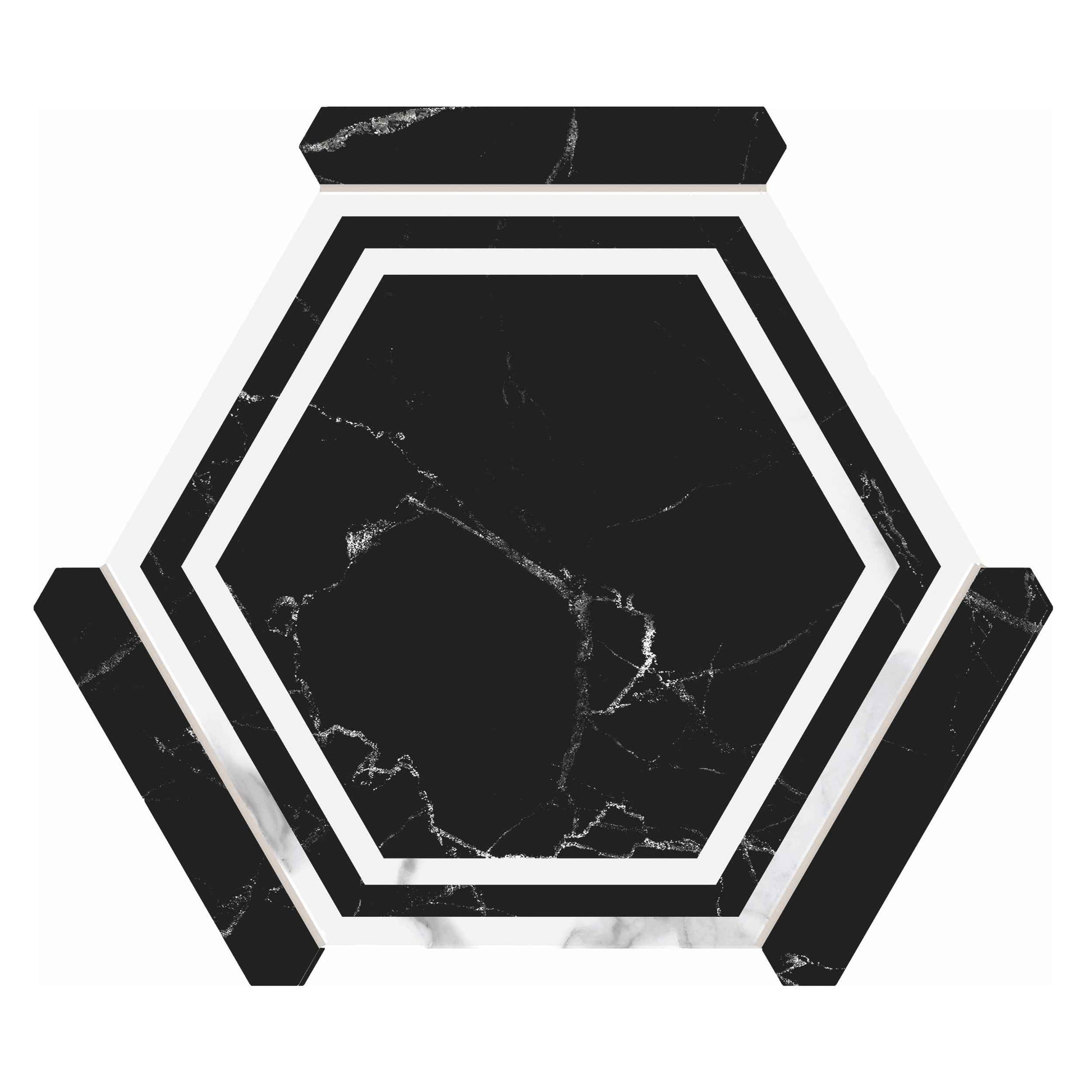 Via Antica | Onta 9"x10" Porcelain Hexagon Wall & Floor Tile