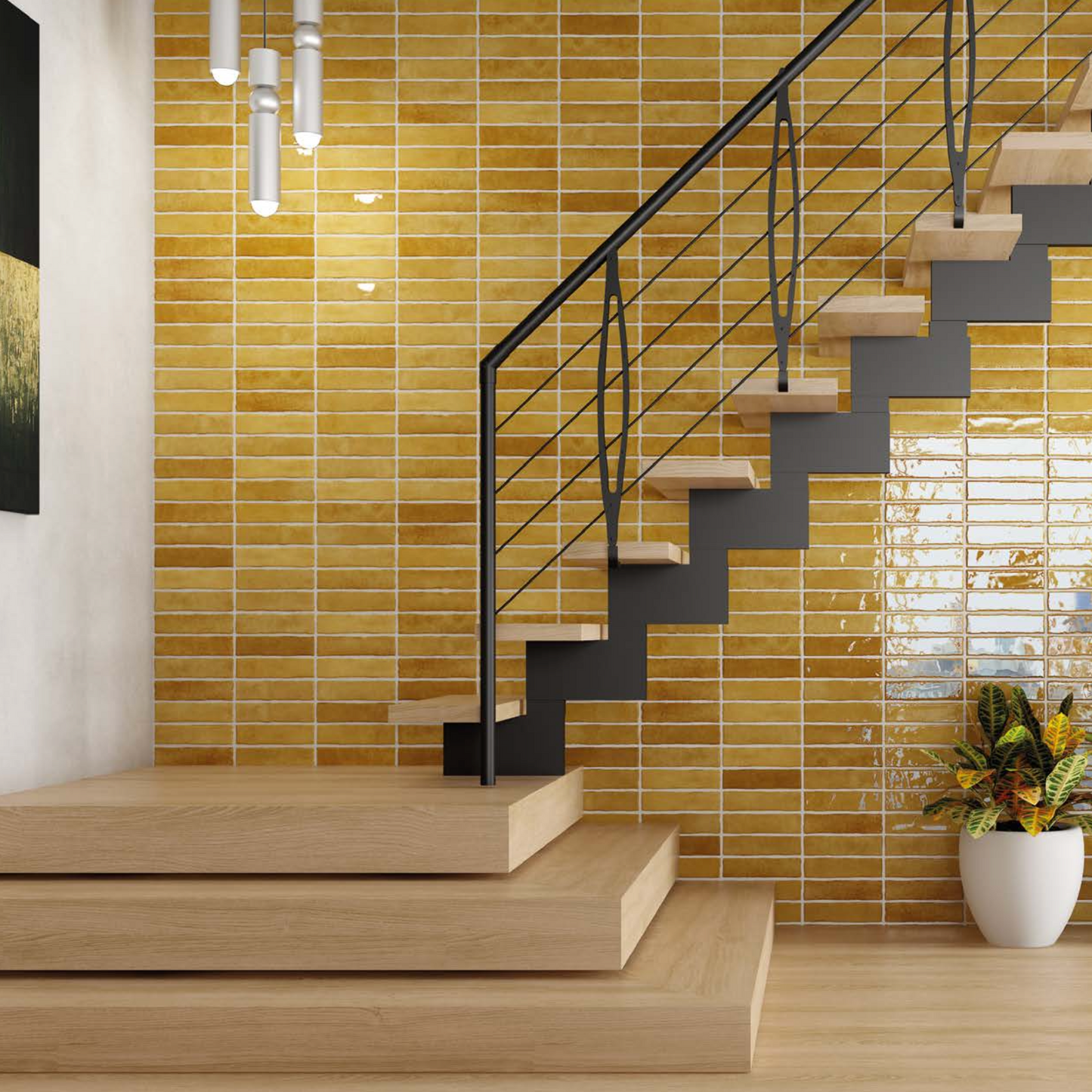 Tribella | 2.5" x 10" Porcelain Wall Tile