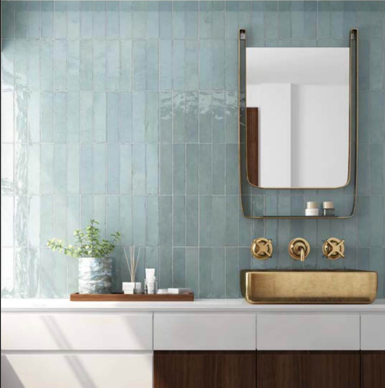 Tribella | 2.5" x 10" Porcelain Wall Tile