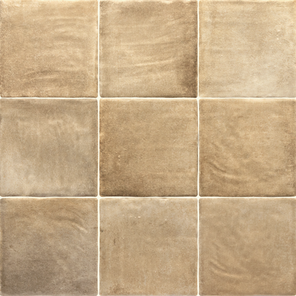 Sabbia Zellige | 4"x4" Ceramic Zellige Wall Tile