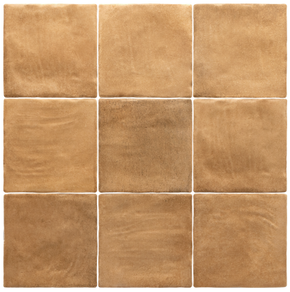 Sabbia Zellige | 4"x4" Ceramic Zellige Wall Tile
