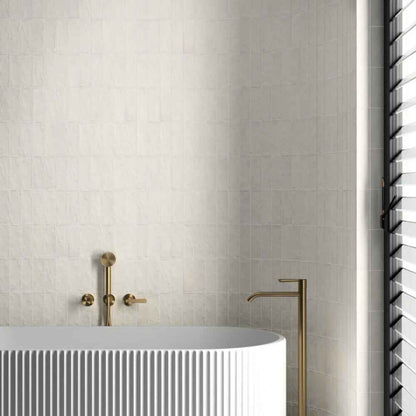 Sabbia Zellige | 3"x8" Ceramic Zellige Wall Tile