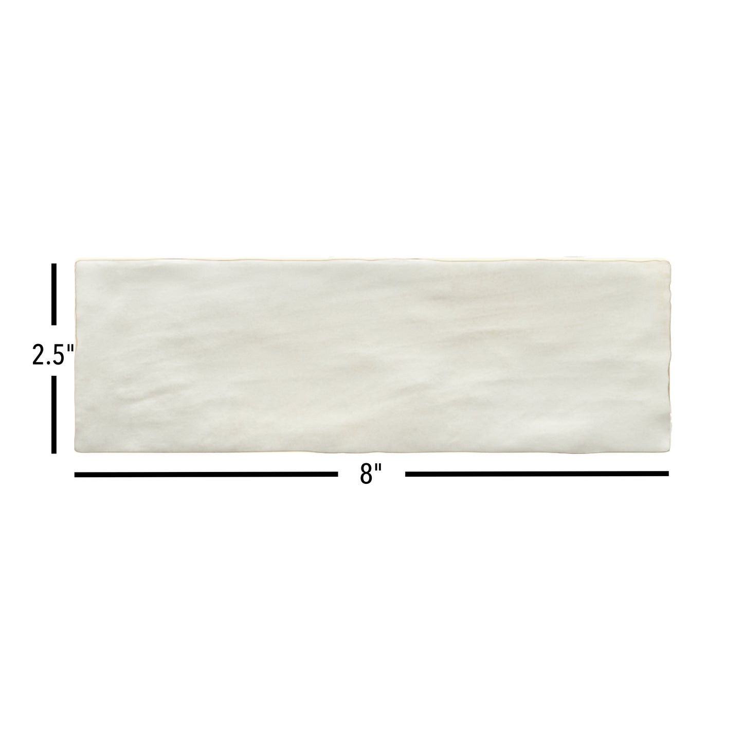 Sabbia Zellige | 3"x8" Ceramic Zellige Wall Tile