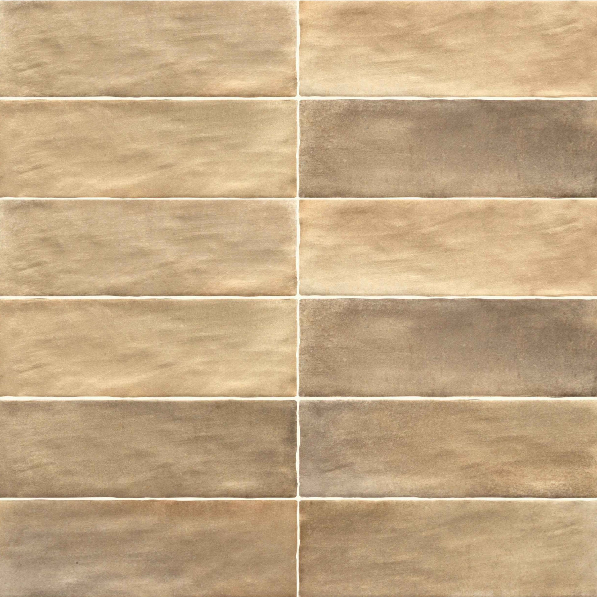 Sabbia Zellige | 3"x8" Ceramic Zellige Wall Tile