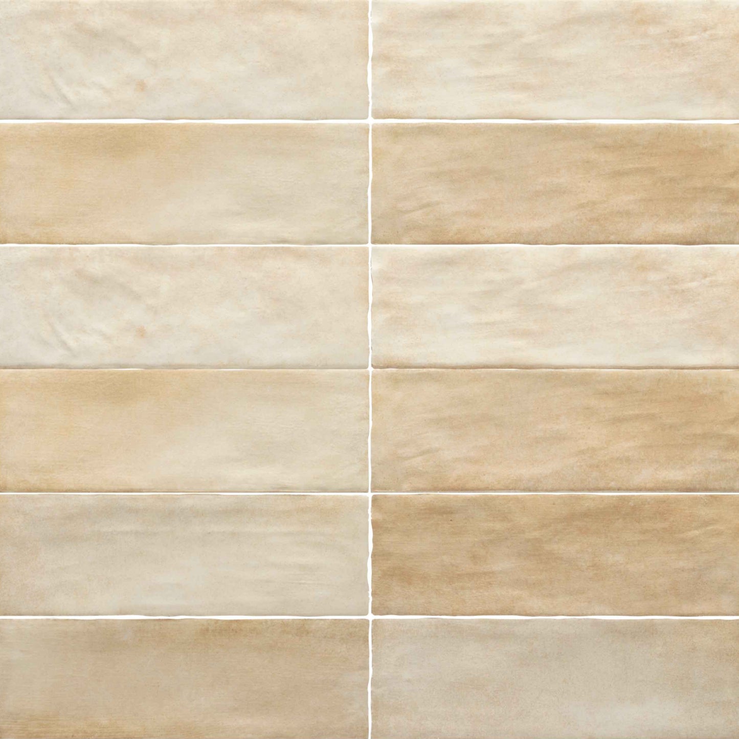 Sabbia Zellige | 3"x8" Ceramic Zellige Wall Tile