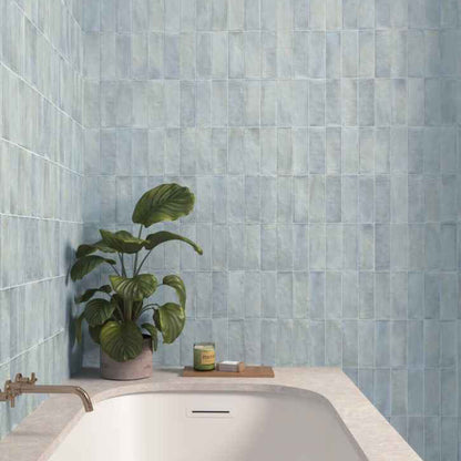 Sabbia Zellige | 3"x8" Ceramic Zellige Wall Tile