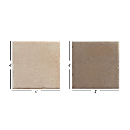 Bohemian Checker | 4"x4" Porcelain Checkerboard Wall Tile