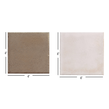 Bohemian Checker | 4"x4" Porcelain Checkerboard Wall Tile