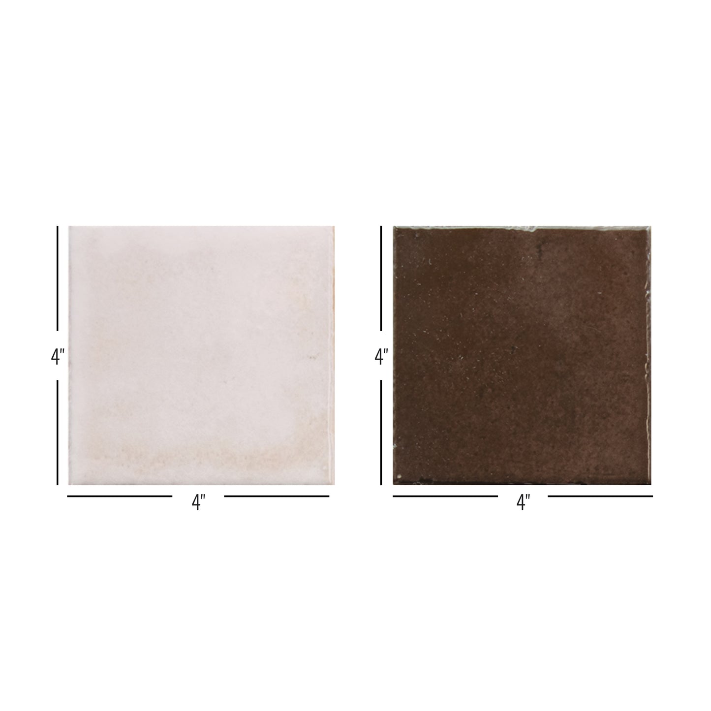 Bohemian Checker | 4"x4" Porcelain Checkerboard Wall Tile