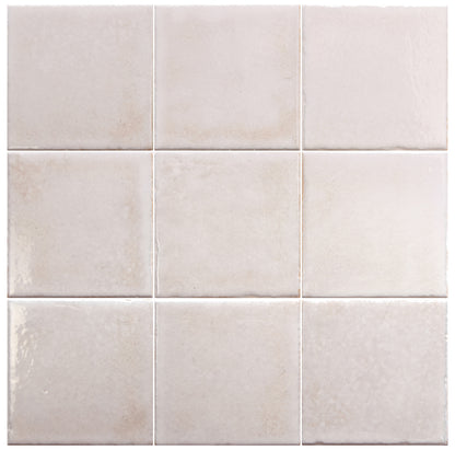 Bohemian Living | 4"x4" Decorative Porcelain Wall Tile