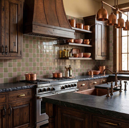 Bohemian Checker | 4"x4" Porcelain Checkerboard Wall Tile