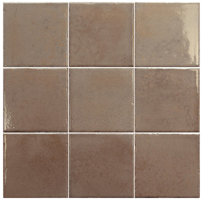 Bohemian Living | 4"x4" Decorative Porcelain Wall Tile