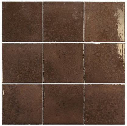 Bohemian Living | 4"x4" Decorative Porcelain Wall Tile