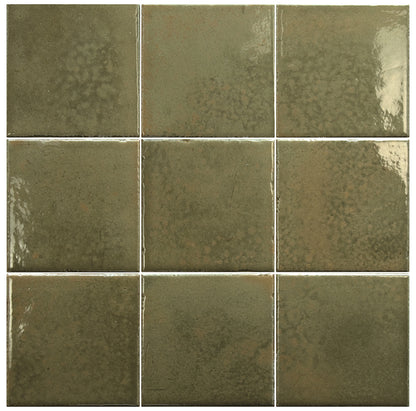 Bohemian Living | 4"x4" Decorative Porcelain Wall Tile