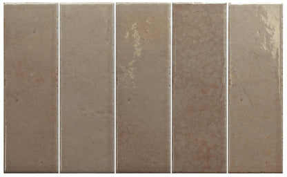 Bohemian Living | 2.5"x7.5" Decorative Porcelain Wall Tile