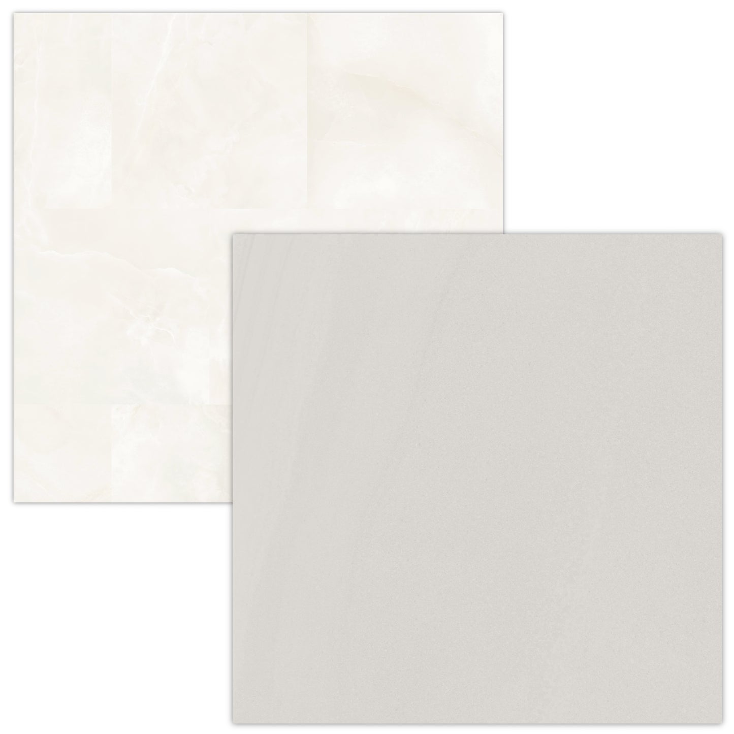 Precious Checkerboard | 24"x24" Marble Look Floor & Wall Tile