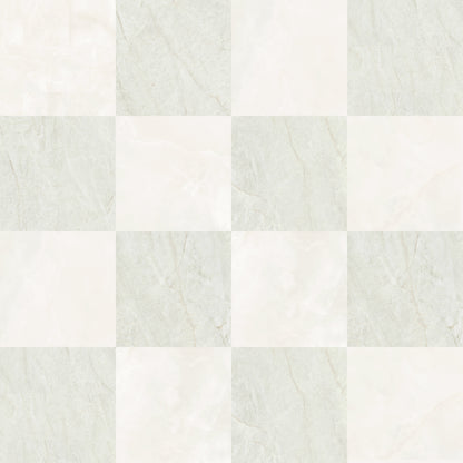 Precious Checkerboard | 24"x24" Marble Look Floor & Wall Tile